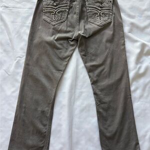 Rock Revival Gal’s Taupe Crop Jeans - size 31